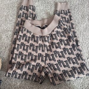 PLT Logo Knit Shorts